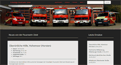 Desktop Screenshot of feuerwehr-zetel.de